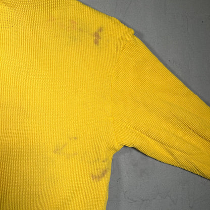 Hidden Season Orange/Yellow Reversible Hoodie Size Small USED x17202