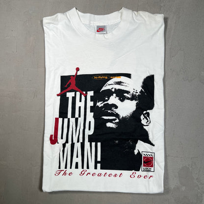 1990s Nike Jordan the Jump Man High Flying Series Tee Size XL USED v4882