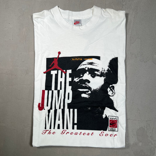 1990s Nike Jordan the Jump Man High Flying Series Tee Size XL USED v4882
