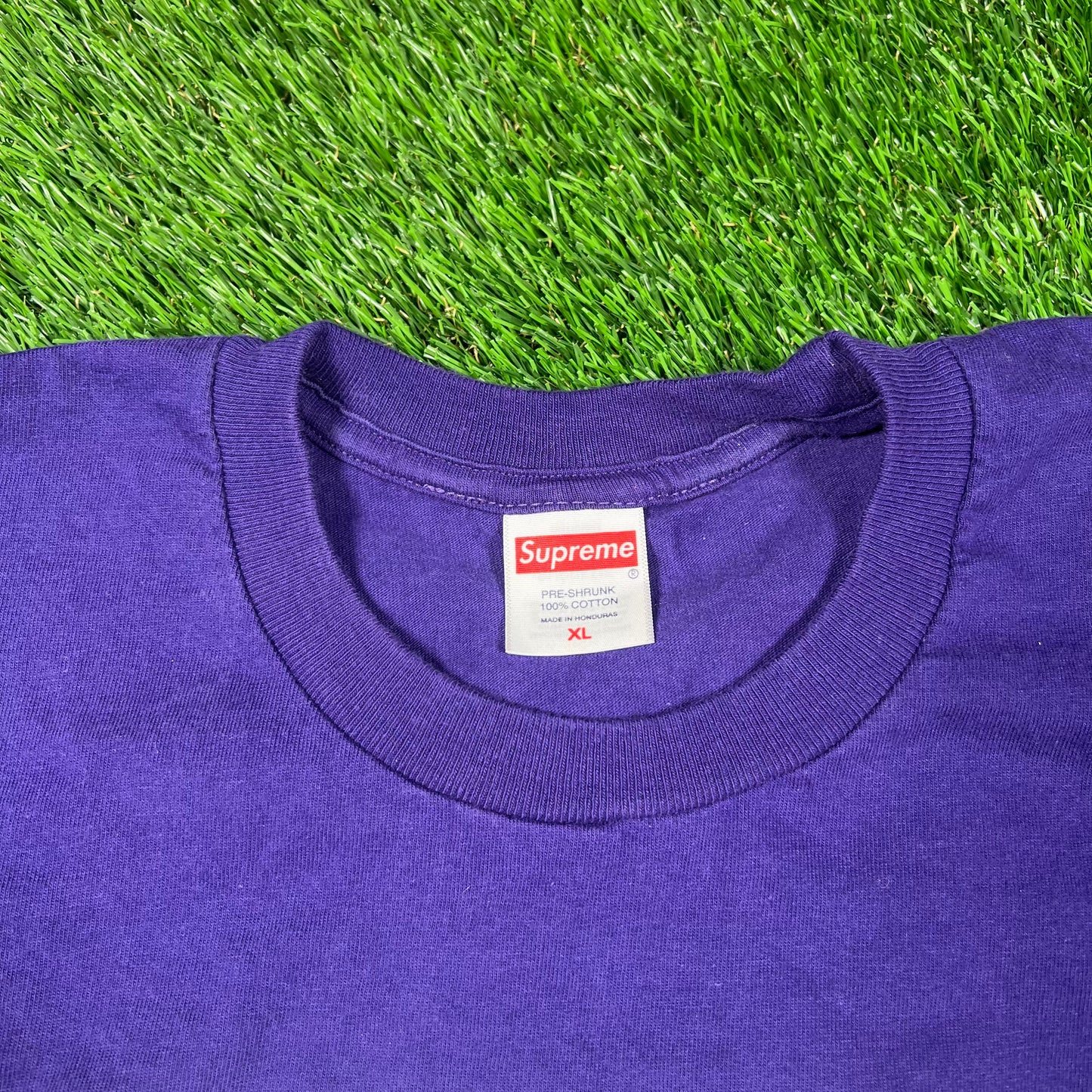 Supreme Playboi Carti Photo Purple Tee Size XL USED x16755