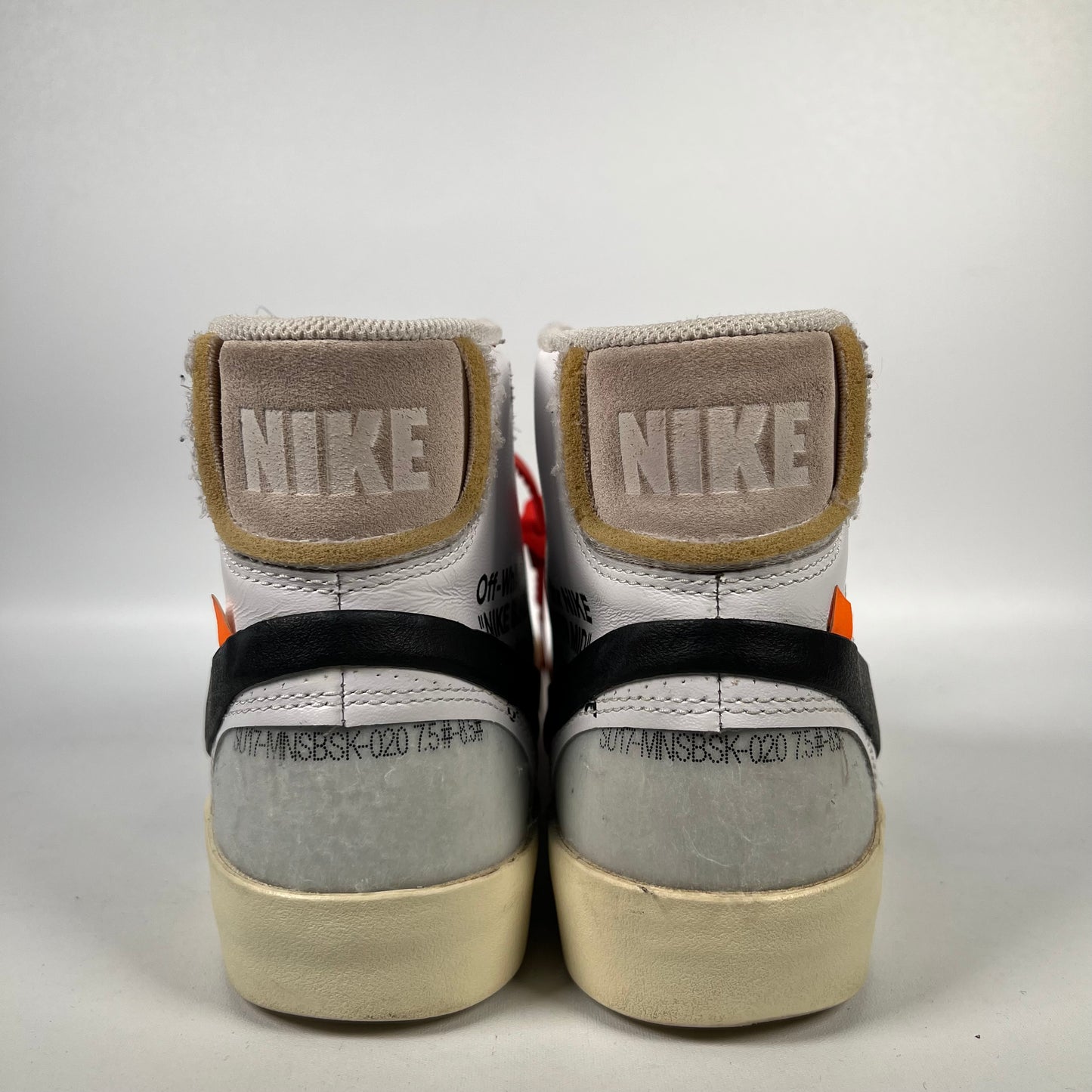 Nike Blazer Mid Off White Size 8.5 USED s15890