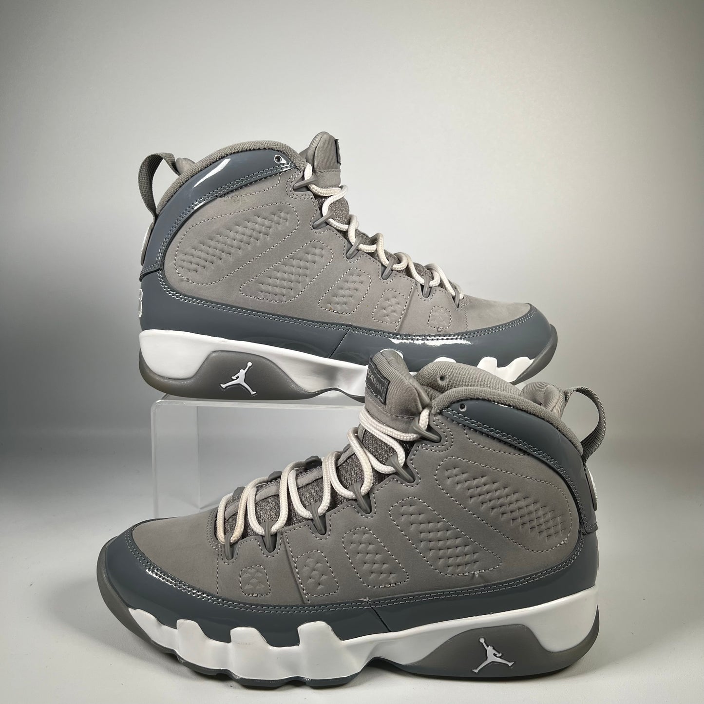 Jordan 9 Cool Grey (2025) Size 8.5 USED s18406