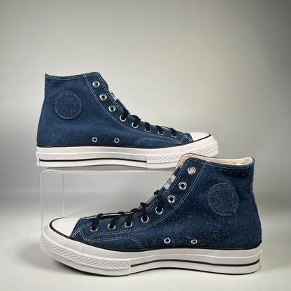 Stussy 8 Ball Navy Blue Converse Chuck Taylor 70 (2022) Size 11.5 NEW s20066