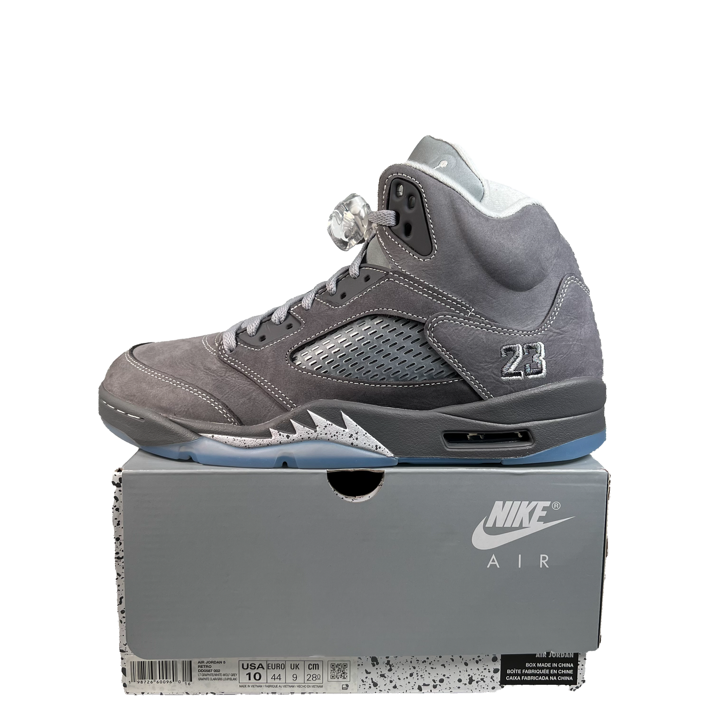 Jordan 5 Wolf Grey (2026) Size 10 NEW s22051