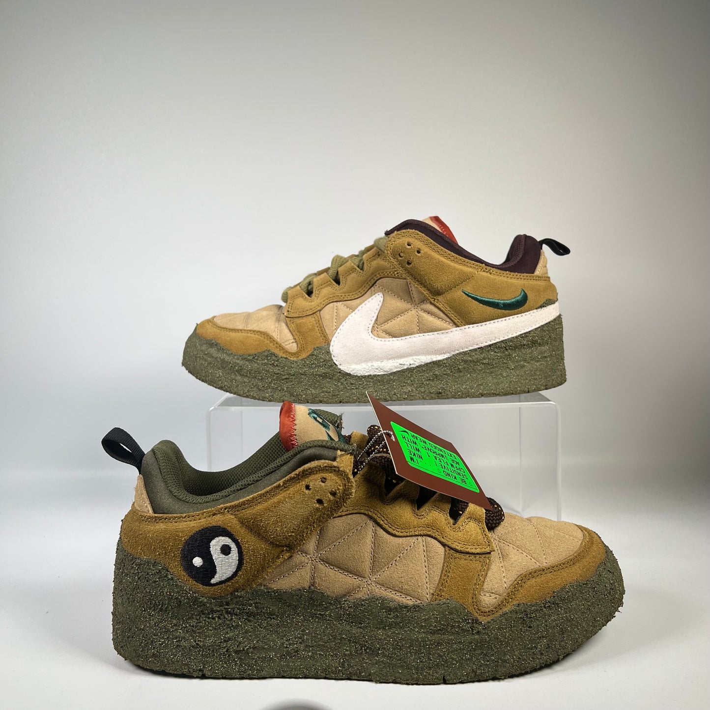 Nike CPFM Flea 1 Desert Moss Size 10.5 USED s14354