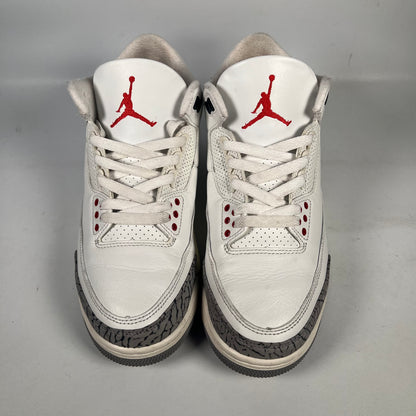 Jordan 3 White Cement Reimagined (2023) Size 8.5 USED s21048