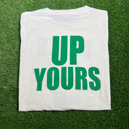 1990s 7UP Make 7 Tee White and Green Size XL USED V16539