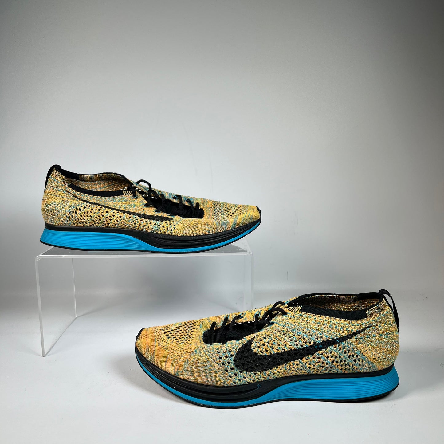 Nike Flyknit Racer Sherbet (2015) Size 9 USED s22140