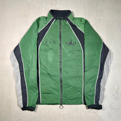 Off-White Jordan Track Jacket Black/Green Size Small NEW x17509