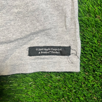 2000 Beatles Abbey Road Cartoon Tee Size Medium USED v18842