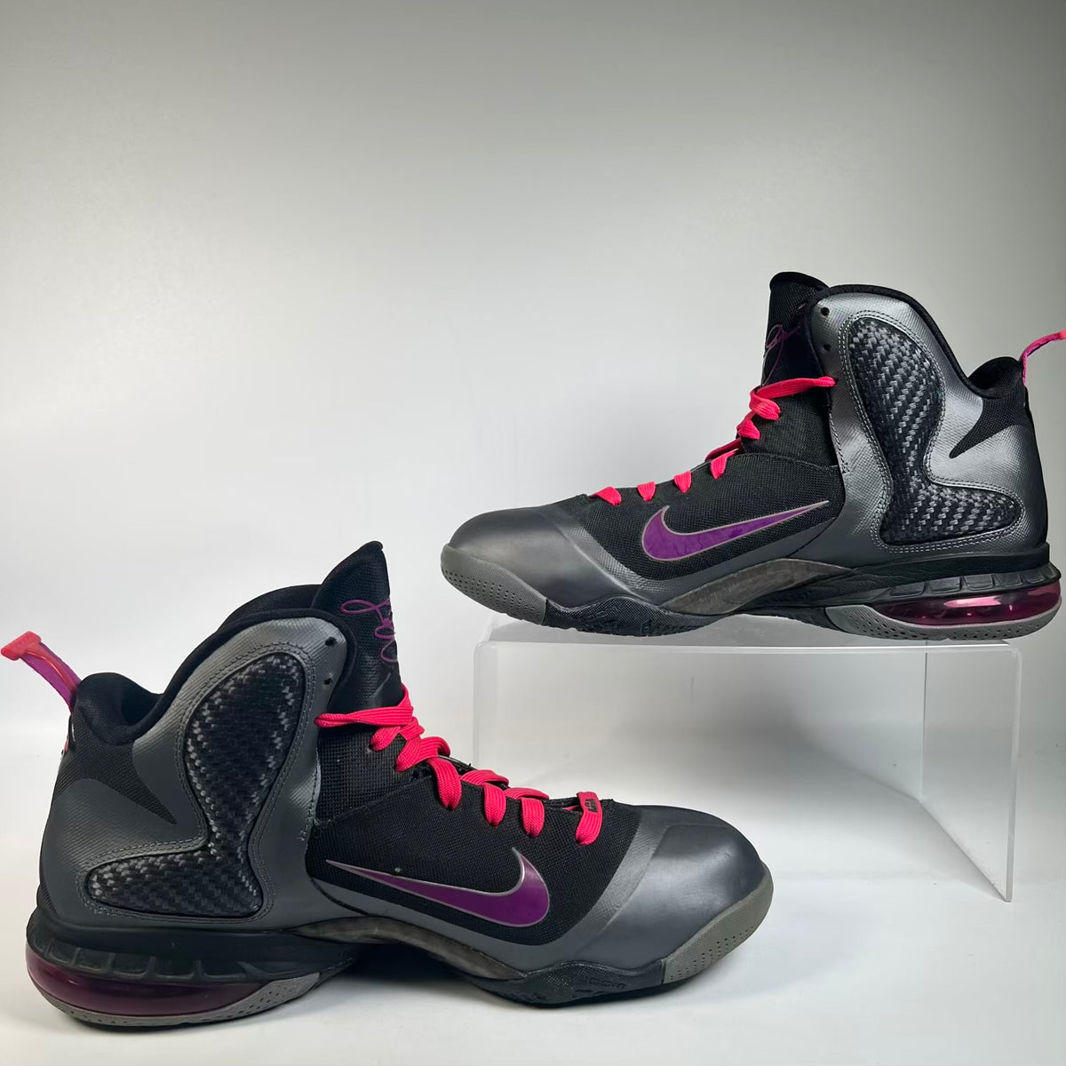 Nike LeBron 9 Miami Nights (2011) Size 10.5 USED s23328