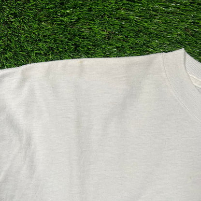 Y2K Maze ft. Frankie Beverly White Tee Size XXL USED v16083