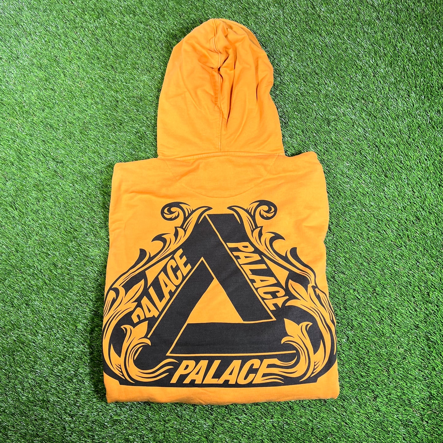 Palace Artois Dark Yellow Hoodie Size Medium USED x14100