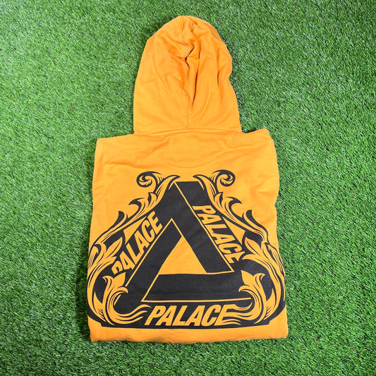 Palace Artois Dark Yellow Hoodie Size Medium USED x14100