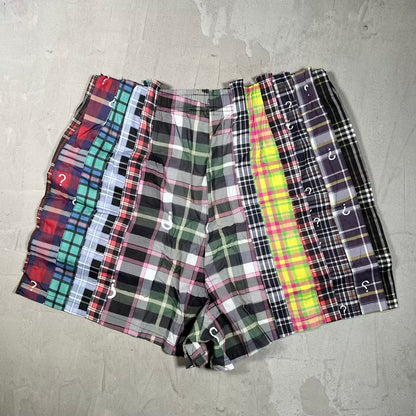 Greedy Unit What The ? Plaid Boxers Size XL NEW x18636