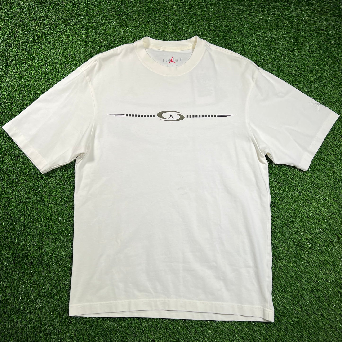Travis Scott Jordan JumpanJack White Tee Size Small NEW x16511