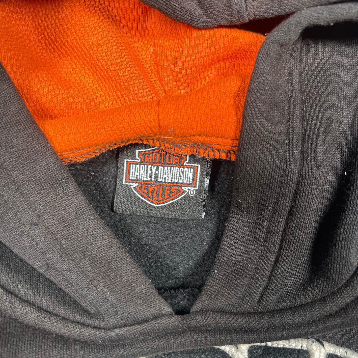 Harley Davidson Ride The Wind Black Hoodie Size Small USED v19125