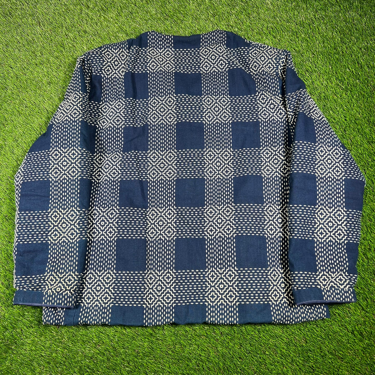 Kith Indigo Winfield Quilted Liner Nocturnal Size Large USED x14689