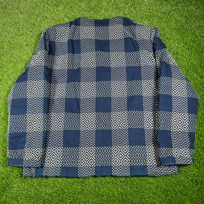 Kith Indigo Winfield Quilted Liner Nocturnal Size Large USED x14689