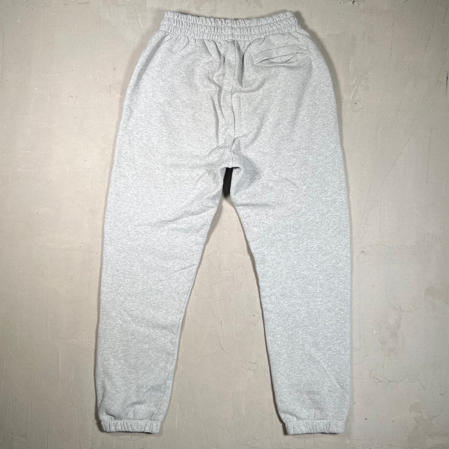 Eric Emanuel Navy/Yellow Logo Grey Sweatpants Size Small USED x17601