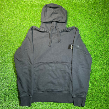 Stone Island Armband Logo Black Hoodie Size XL USED x16865