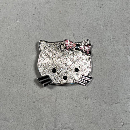 Y2K Hello Kitty Blinged Out Belt Buckle NEW v19364