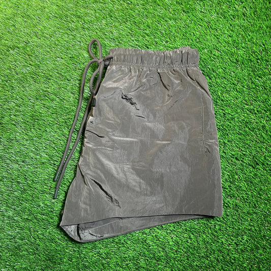 Fear of God FOG Essentials Nylon Running Shorts Ink Size Medium USED X17000