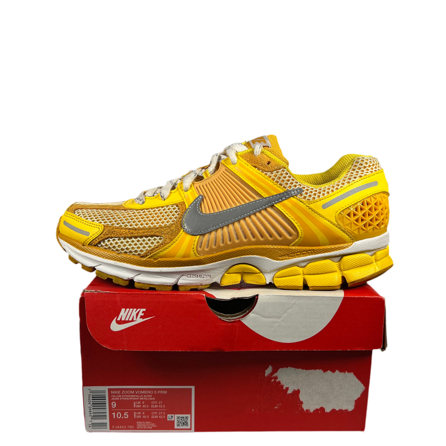 Nike Vomero 5 Yellow Ochre (2023) Size 9 USED s18727