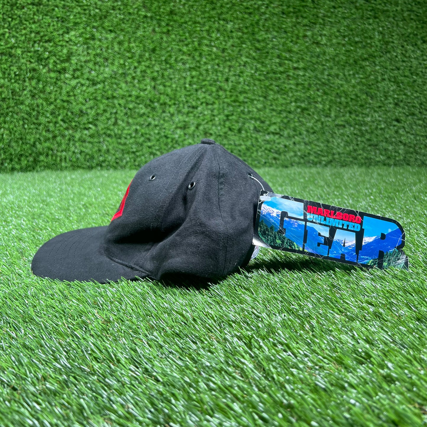 1979 Marlboro Black Hat One Size NEW v17430