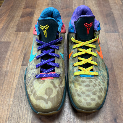 Nike Kobe 7 What The Kobe (2012) Size 9 USED s16893