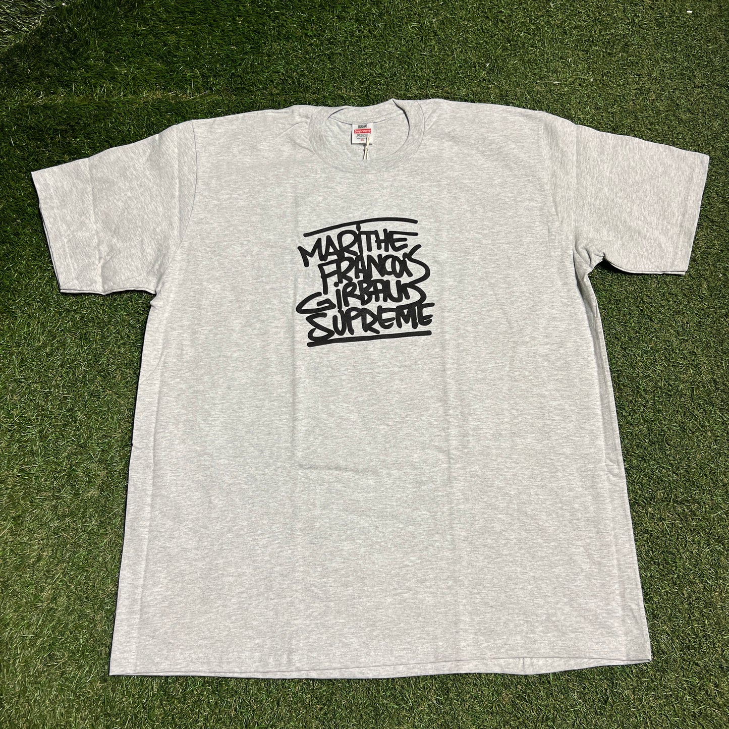 Supreme Marithe Francois Girbaud Grey Tee Size XL NEW x14217