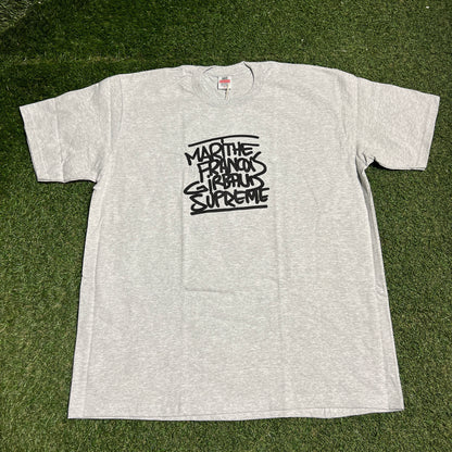 Supreme Marithe Francois Girbaud Grey Tee Size XL NEW x14217
