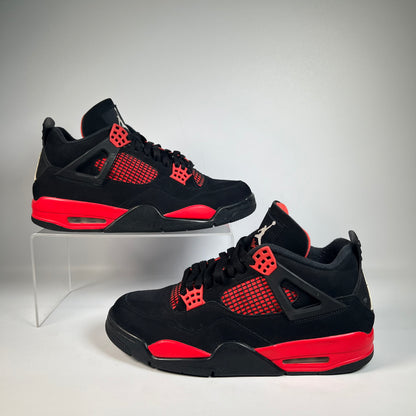 Jordan 4 Red Thunder (2022) Size 10.5 USED s22029