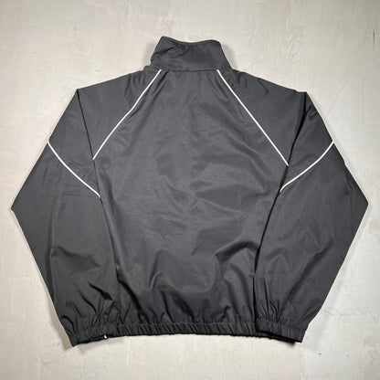Vale Dreams Sports Dept Black Zip Up Jacket Size Large USED x17562