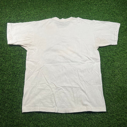 1990s Magilla Gorilla White Portrait Tee Size Large USED v18195
