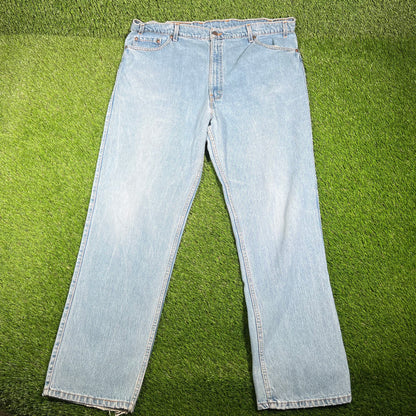 1993 Levi's 540 Blue Denim Jeans Size 44 USED v16851