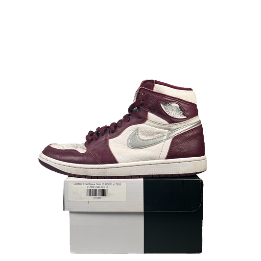 Jordan 1 Bordeaux Size 10 USED s17302
