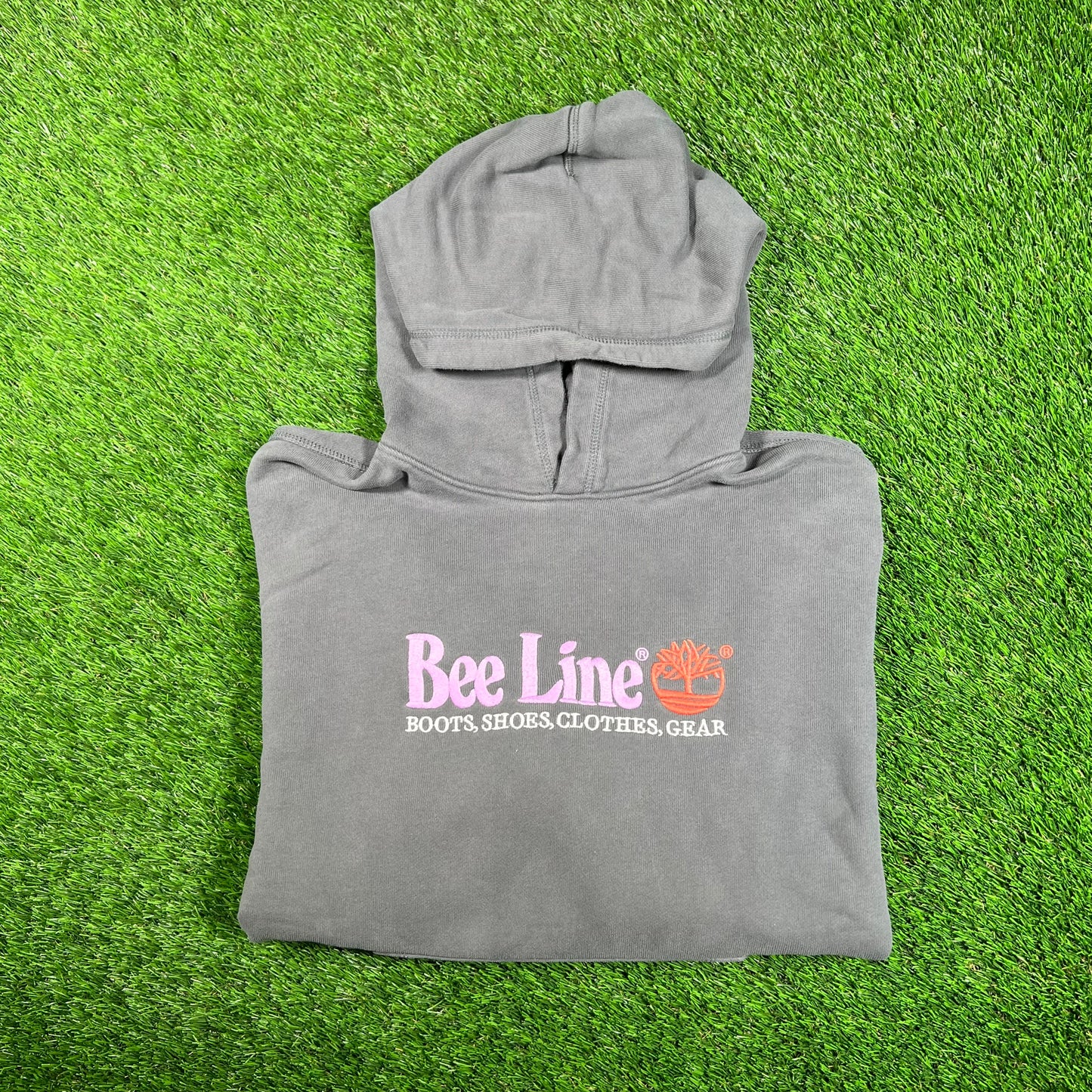 BeeLine Timberland Billionaire Boys Clube Grey Hoodie Size Medium USED v18094