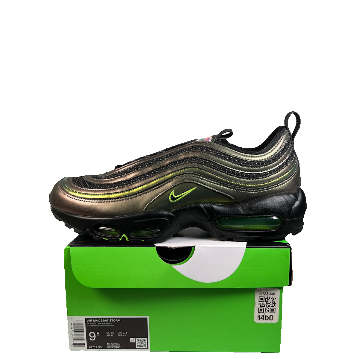 Nike Air Max 95/97 Ducks of A Feather Storm (2025) Size 9.5 USED s23275