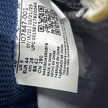 Jordan 1 High Fragment Union LA Sport Royal (2025) Size 10 NEW s22396