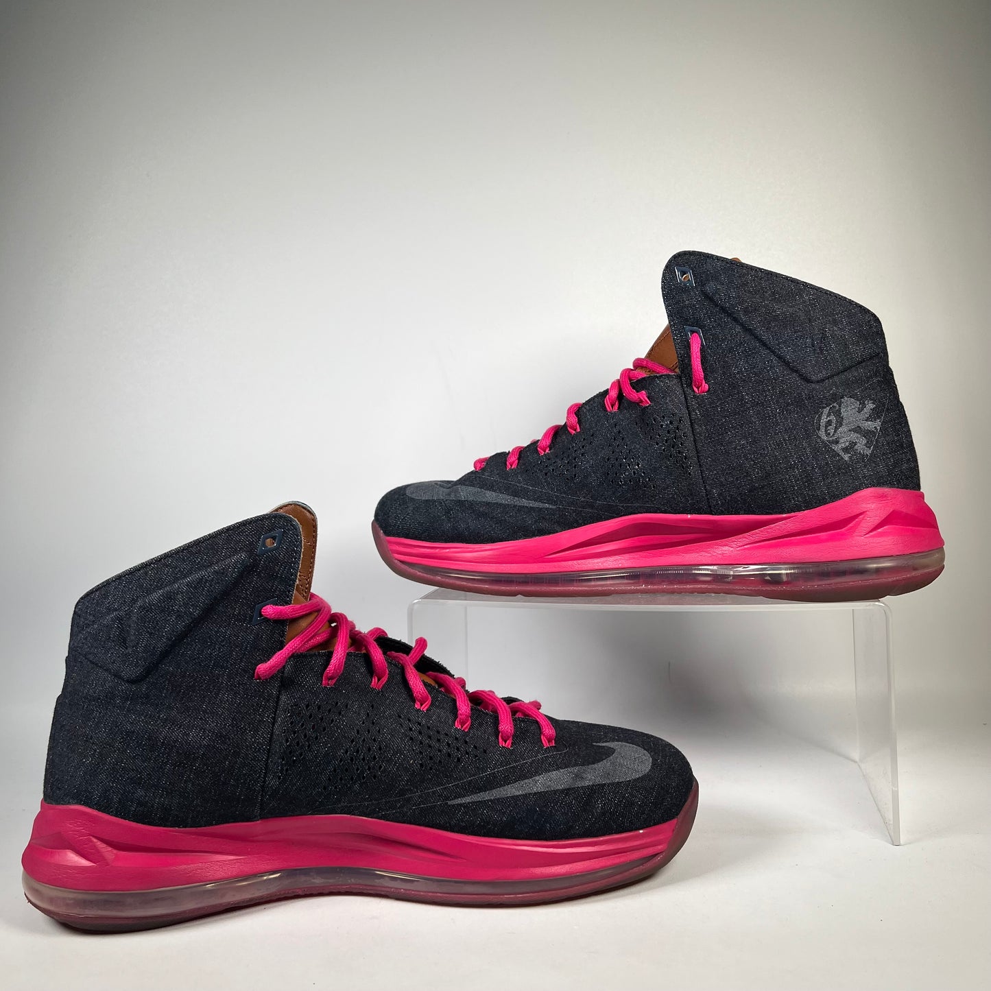 Nike Lebron X EXT Denim (2013) Size 12 USED s20776