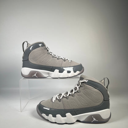 Jordan 9 Cool Grey (2025) Size 4Y NEW s16336