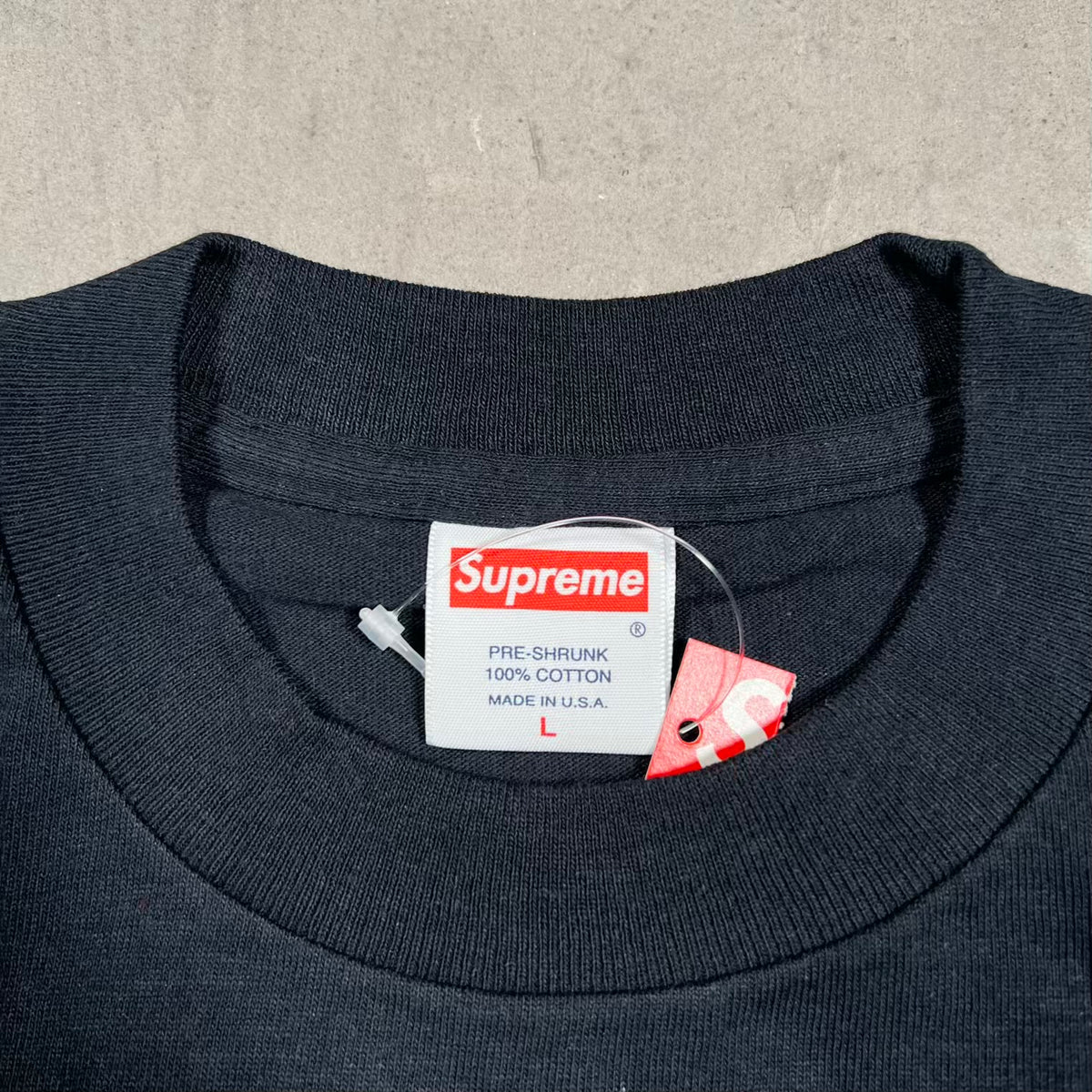 Supreme Big L Ebonics Black Tee (2002) Size Large NEW x18542