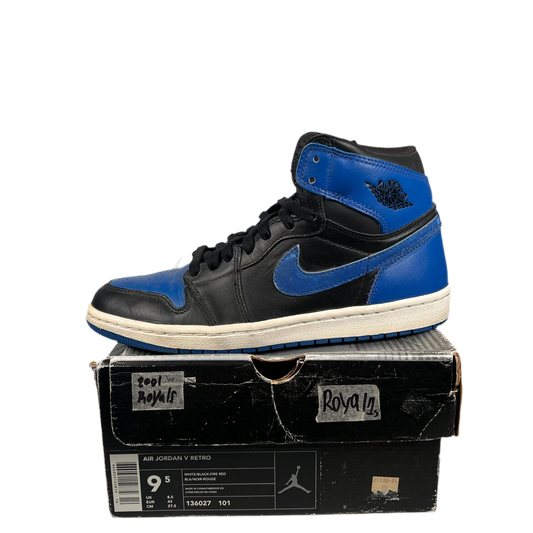 Jordan 1 Royal 2001 Size 8.5 USED s5053