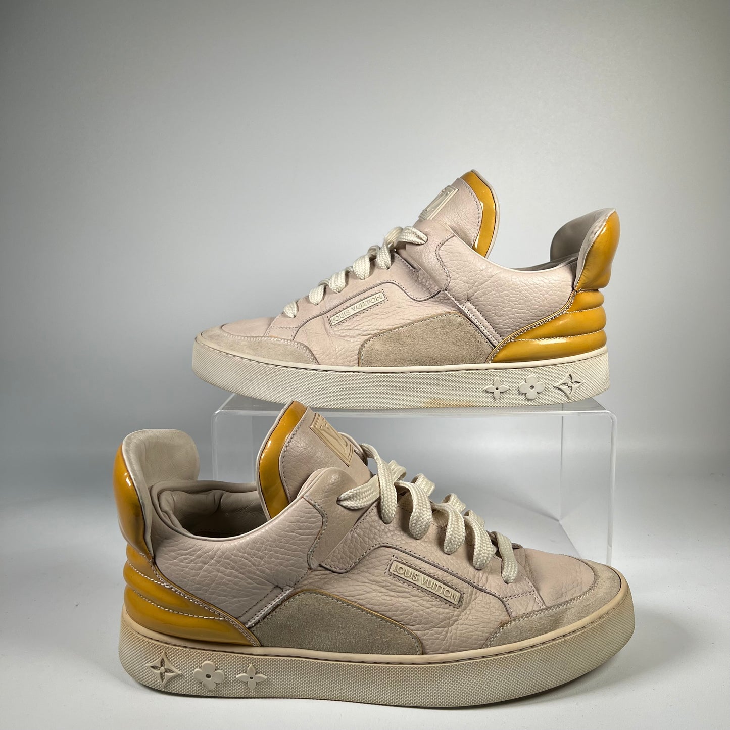 Kanye West Louis Vuitton Cream 2009 Size 8.5US/6.5LV USED s5769