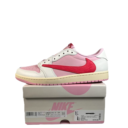 Jordan 1 Low Travis Scott Tropical Pink (2026) Size 11.5 NEW s23463