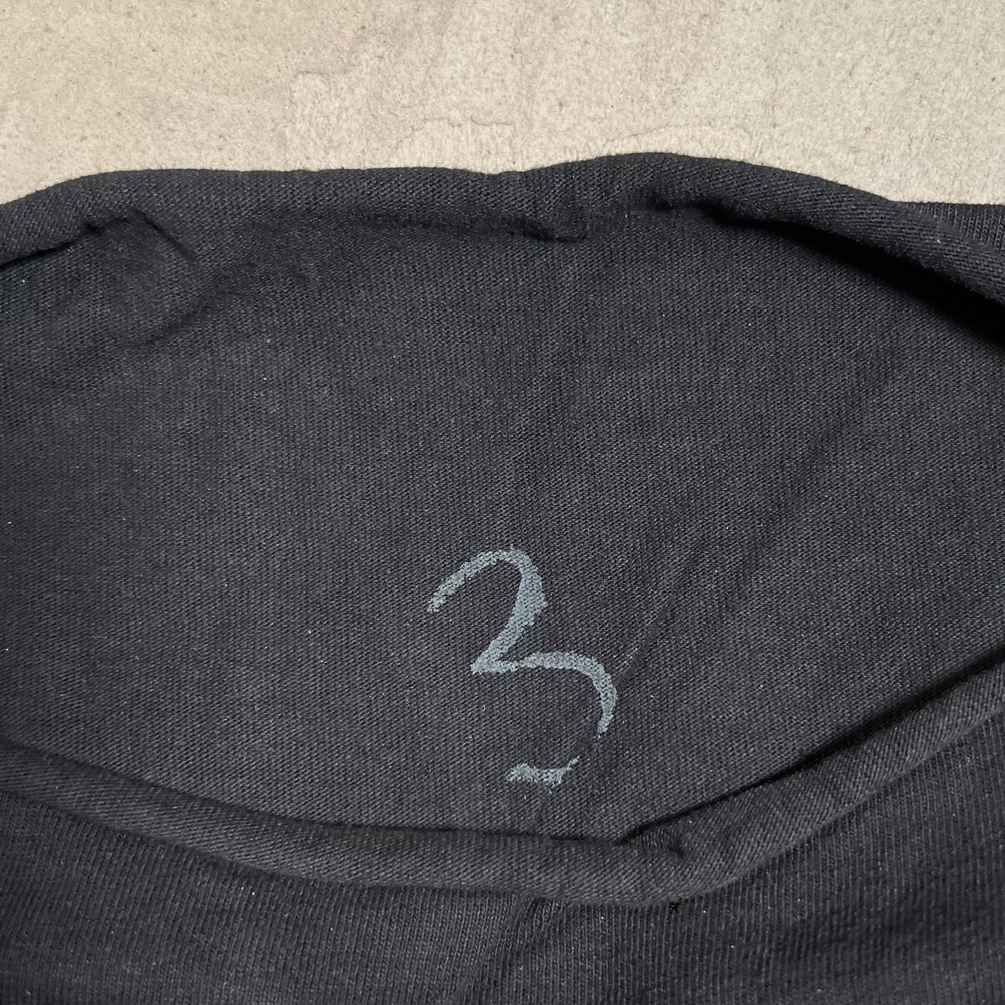 Yeezy Vultures Track List Black Longsleeve size 3 New x10239