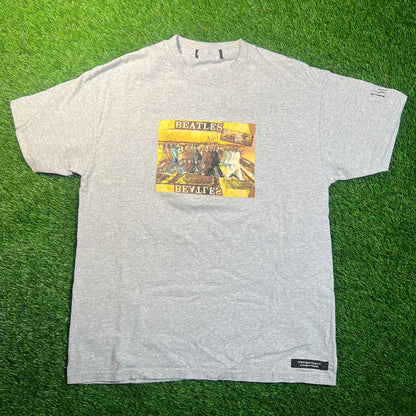 2000 Beatles Abbey Road Cartoon Tee Size Medium USED v18842