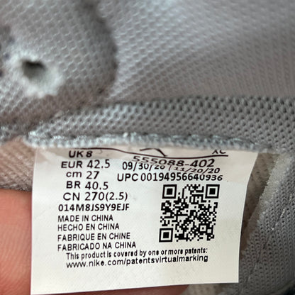 Jordan 1 High Hyper Royal Smoke Grey (2021) Size 9 NEW s22150