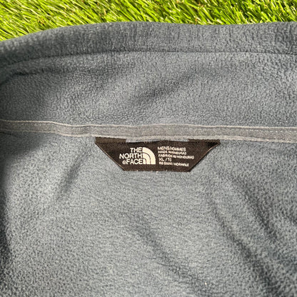 North Face Light Blue Quarter-Zip Fleece SIze XL USED v17899
